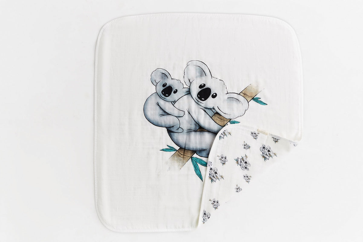 Baby Blanket Koala 75 cm x 75 cm — Hello Mama, view 3