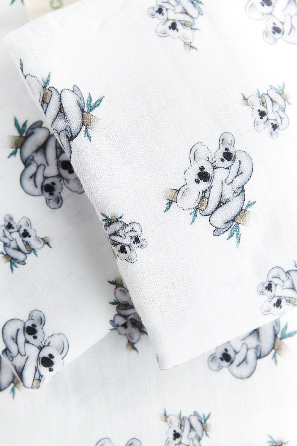 Organic Muslin Cloth Koala 120 cm x 120 cm — Hello Mama, view 5