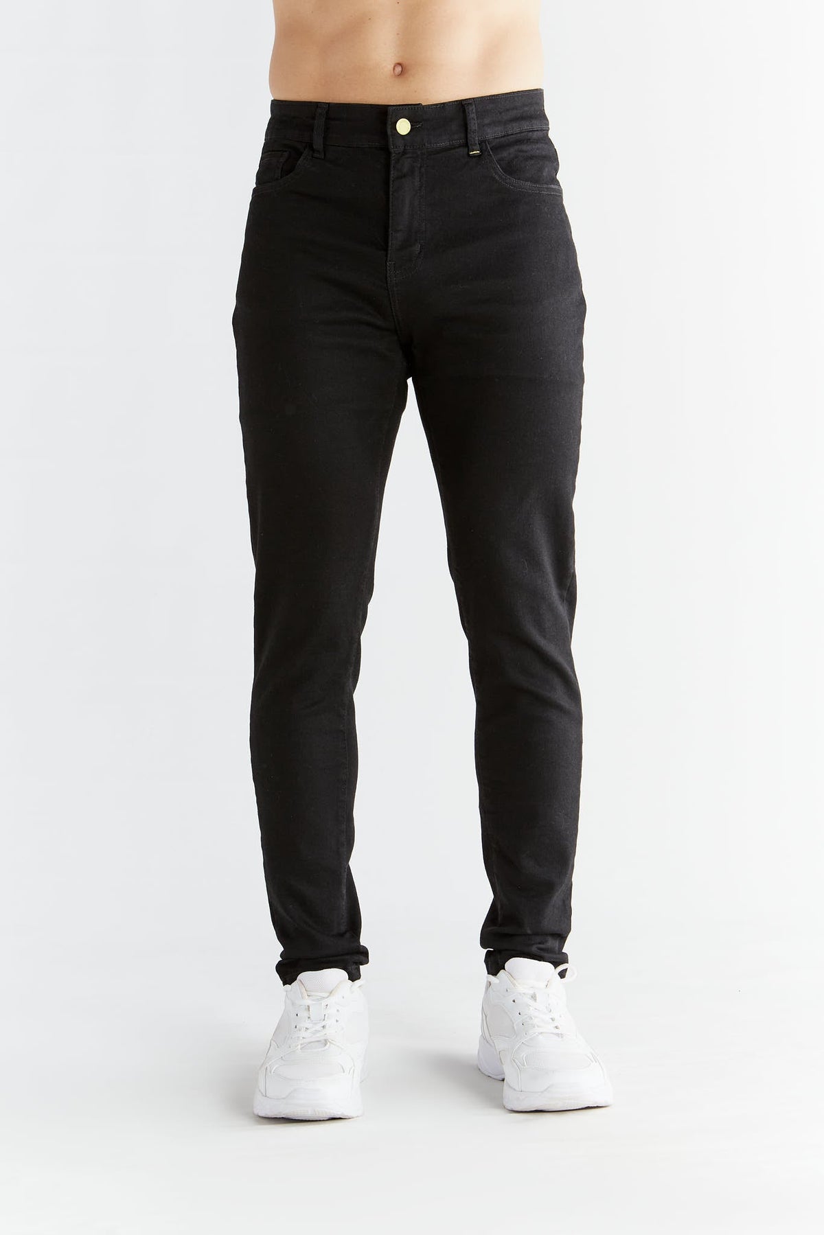 Men's Skinny Fit, Coal Black — Evermind