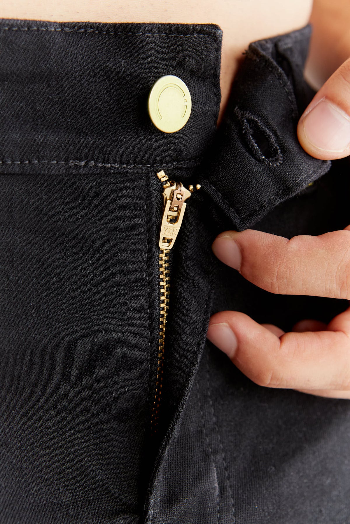 Men's Skinny Fit, Coal Black