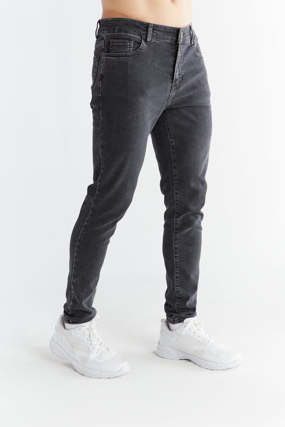 Men's Skinny Fit, Carbon Gray