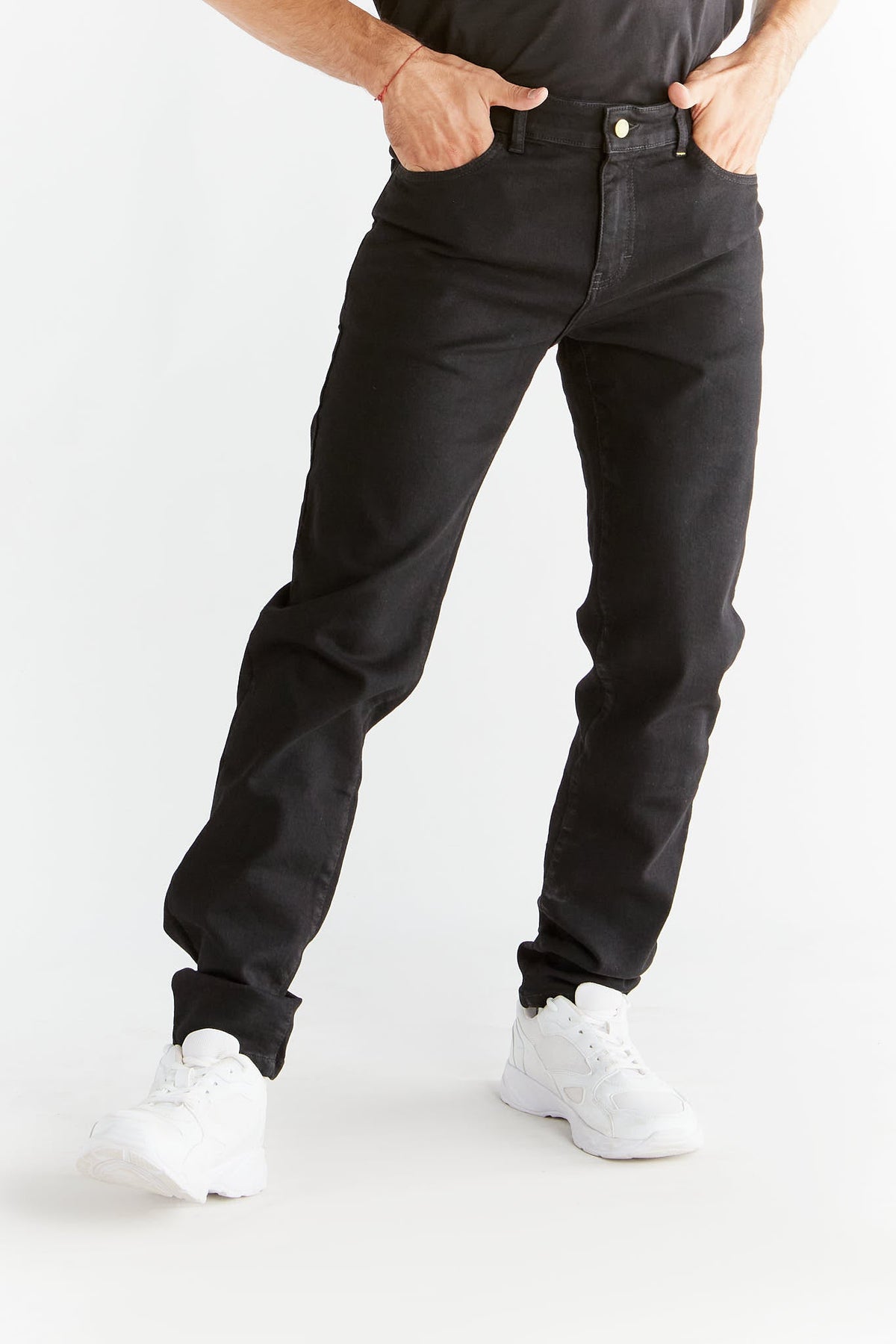 Men's Slim Fit, Coal Black