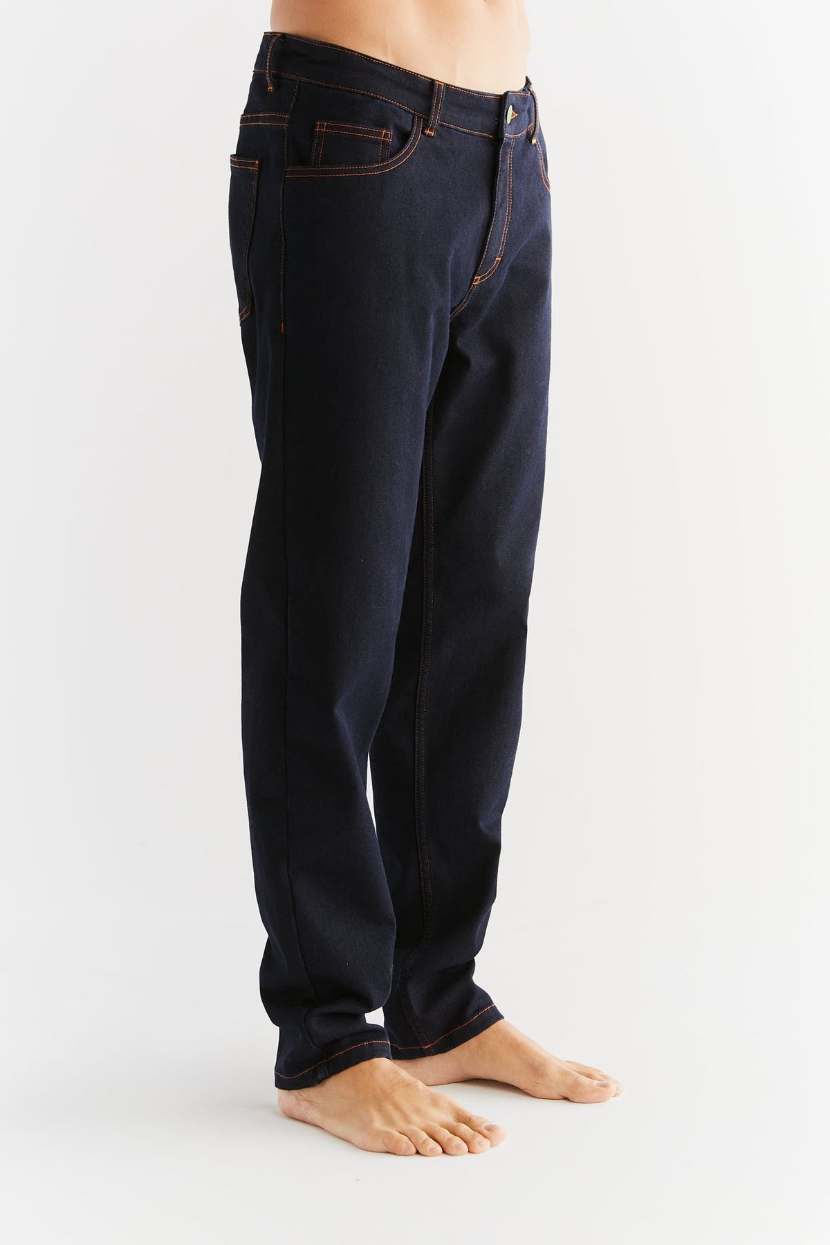 Men's Thermolite Slim Fit, Navy Blue — Evermind, view 2