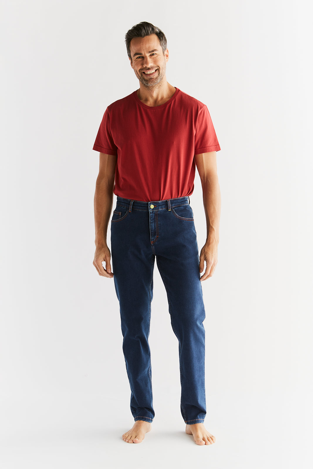 Men's Thermolite Slim Fit, Colony Blue — Evermind, view 5