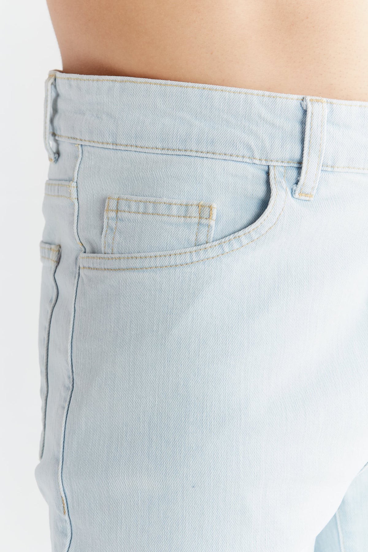 Men's Straight Fit, Ice Blue