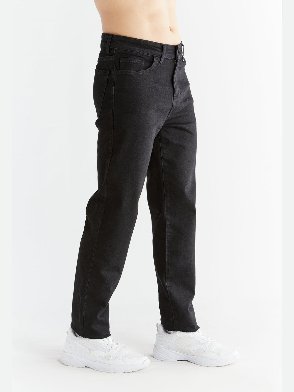 Men's Straight Fit, Coal Black