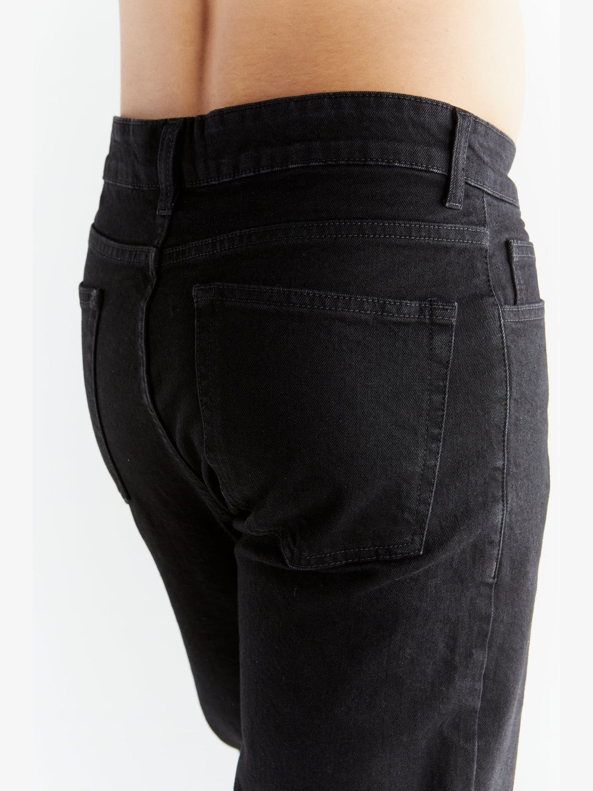 Men's Straight Fit, Coal Black