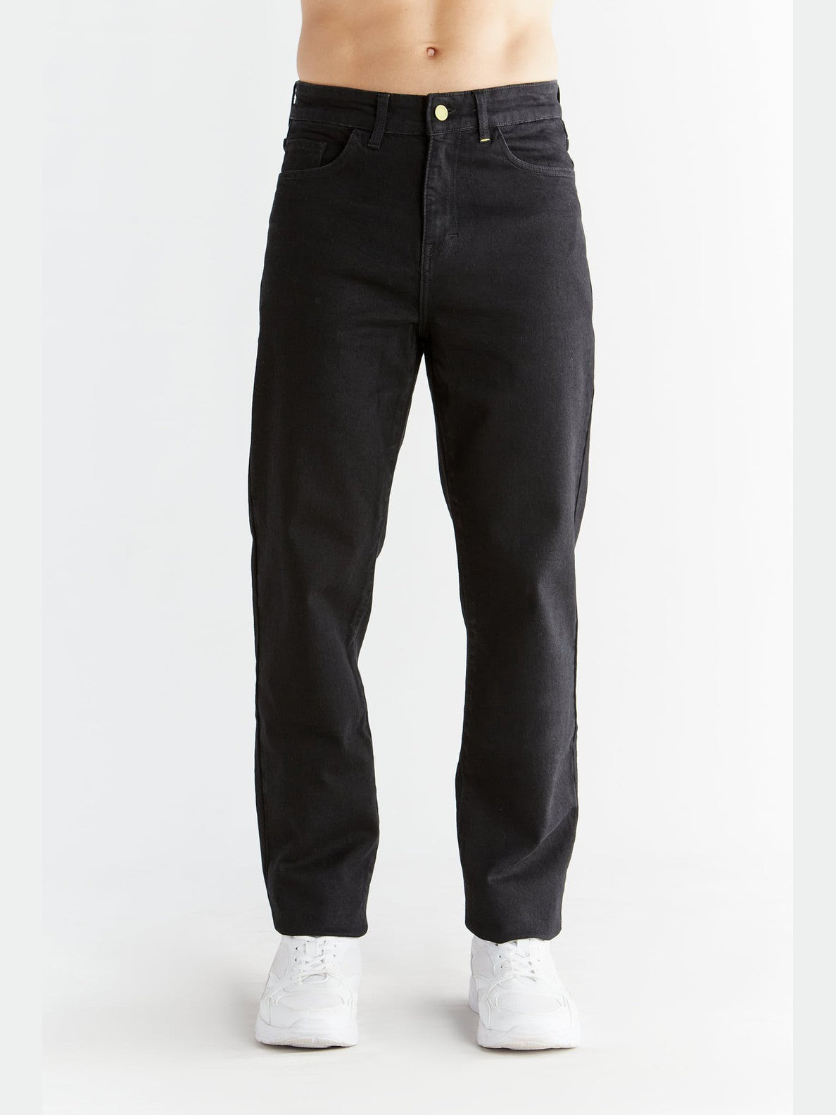 Men's Straight Fit, Coal Black