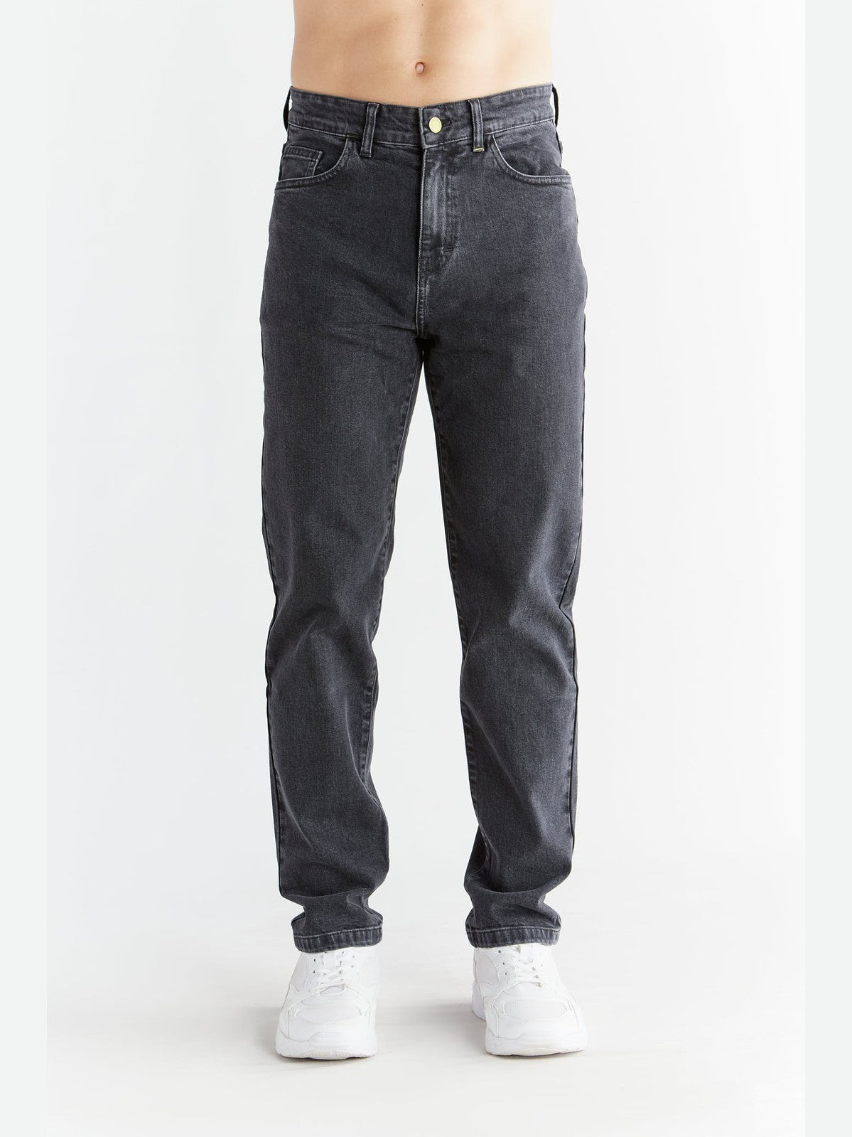 Men's Straight Fit, Carbon Gray