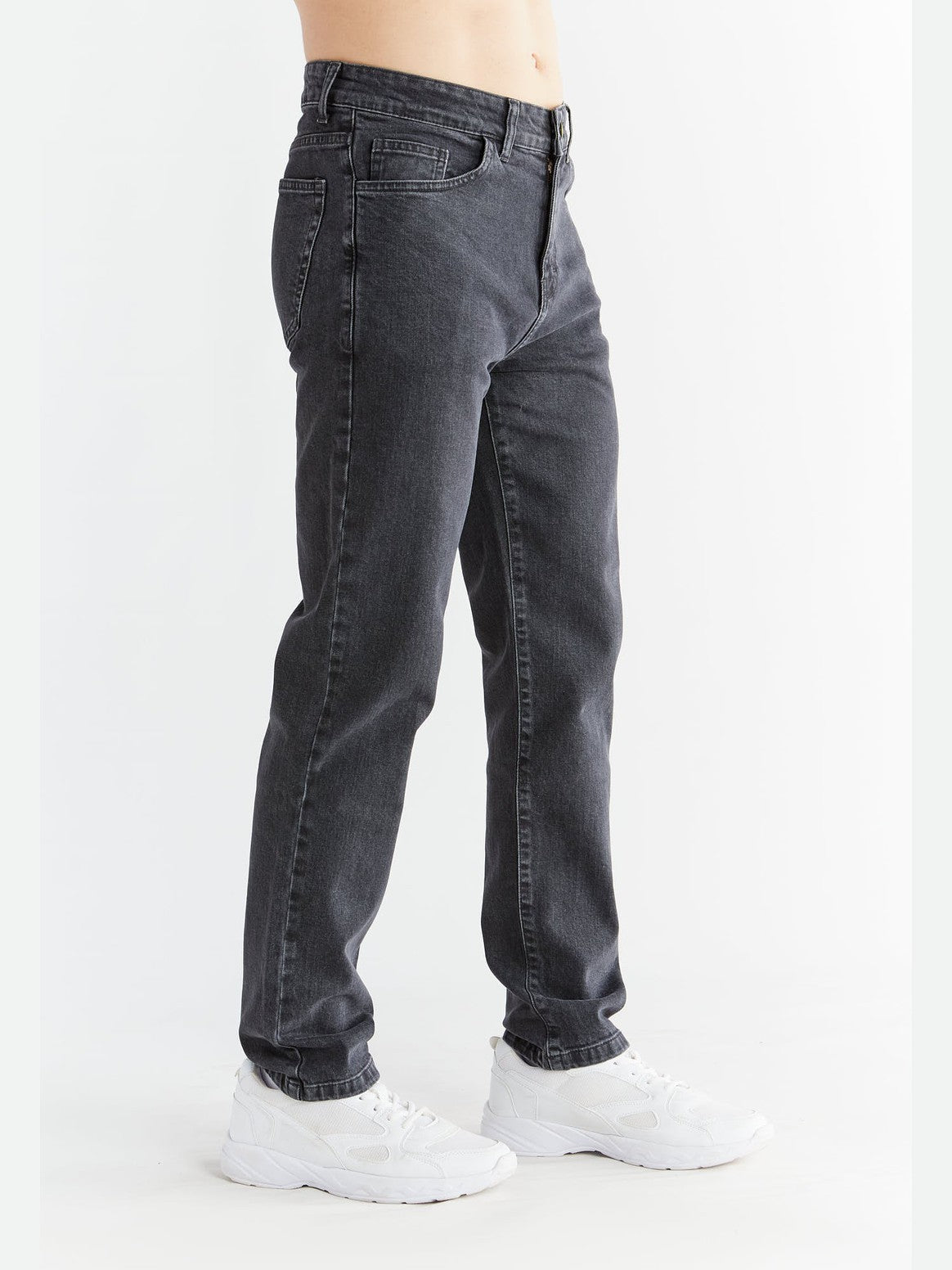 Men's Straight Fit, Carbon Gray