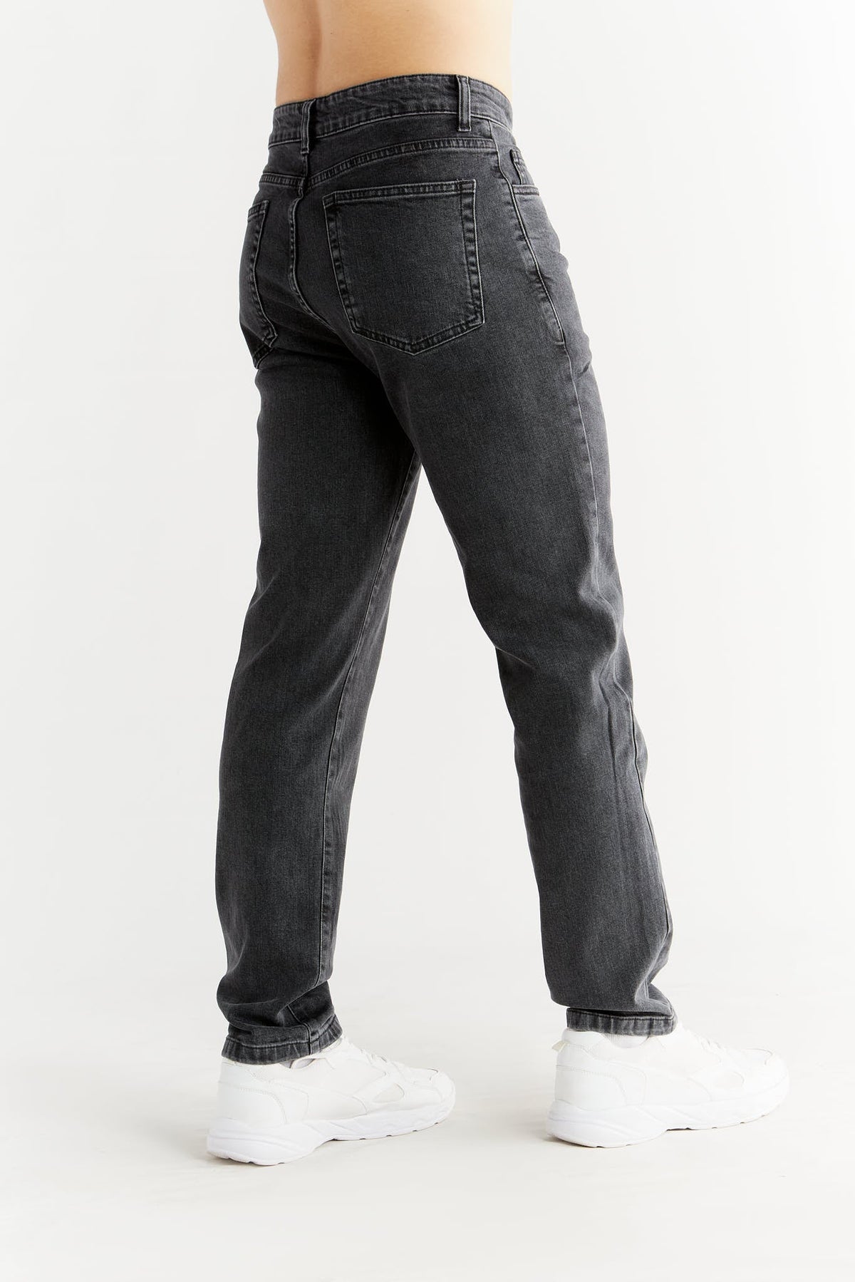 Men's Straight Fit, Ash Grey — Evermind, view 3
