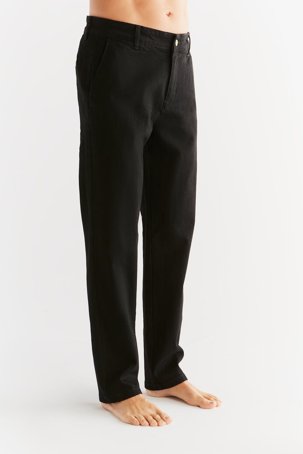 Men's Chinos, Coal Black — Evermind, view 2