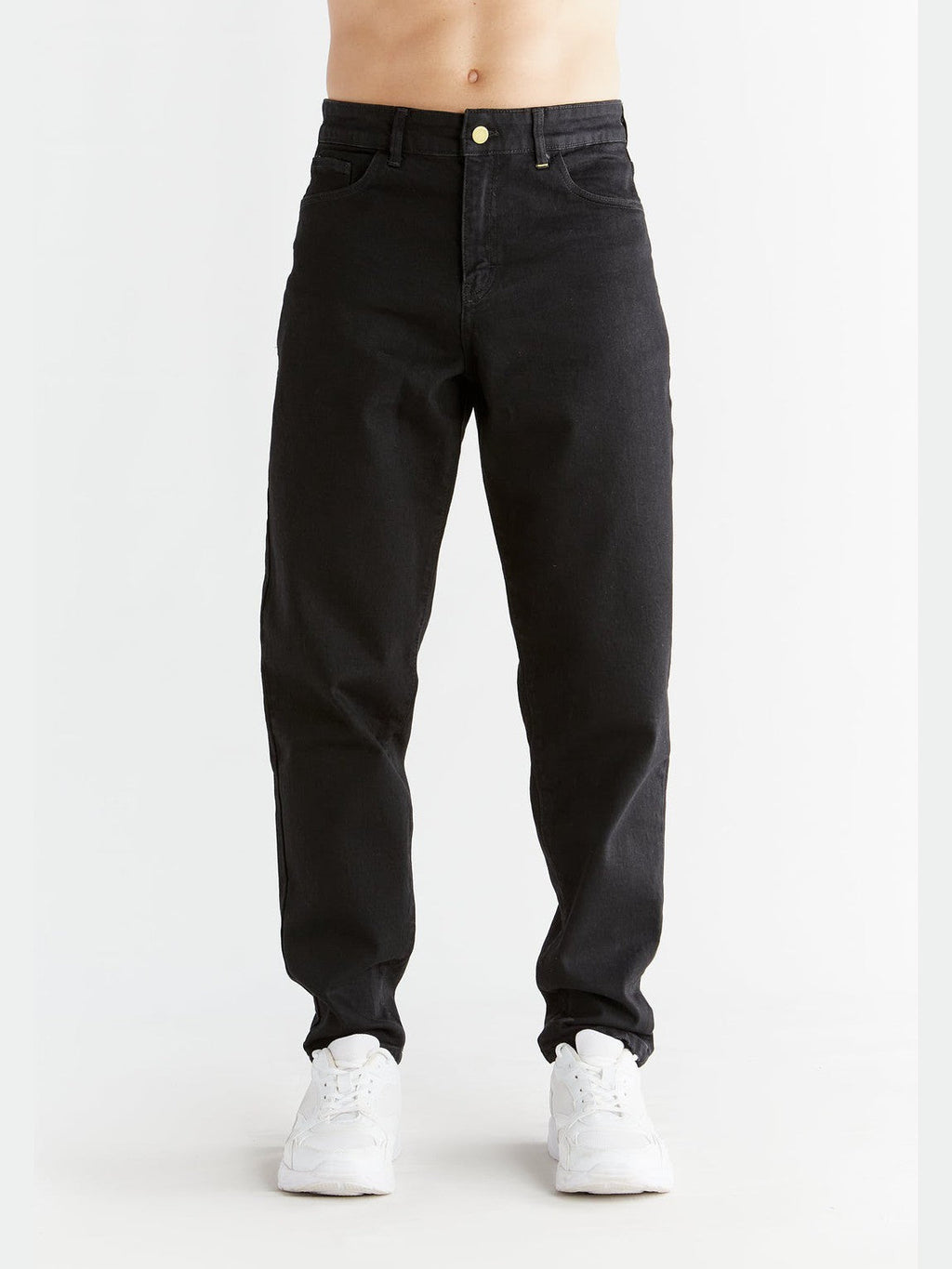 Men's Carrot Fit, Coal Black