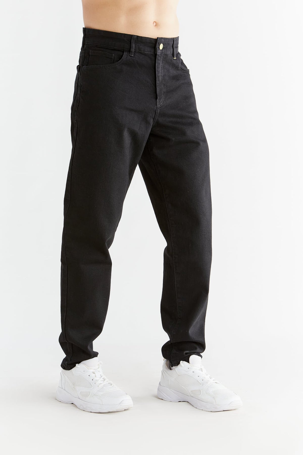 Men's Carrot Fit, Coal Black