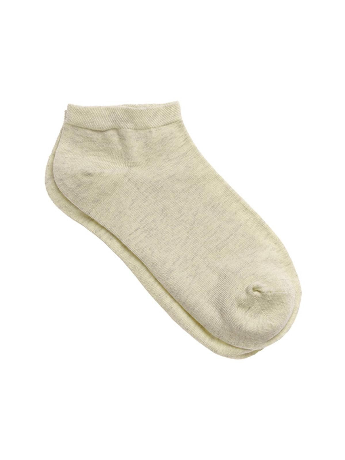 Unisex Trainer Socks, Beige-Melange (6-Pack) — Albero Natur