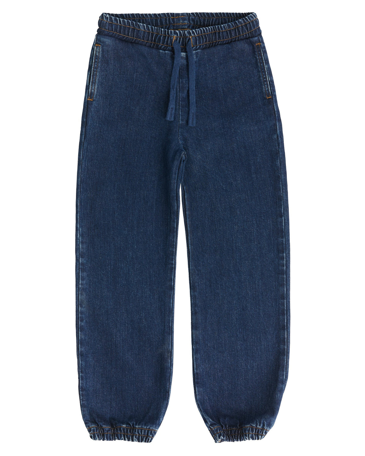 Kids Denim Jogger, Dark Slate Blue — Evermind