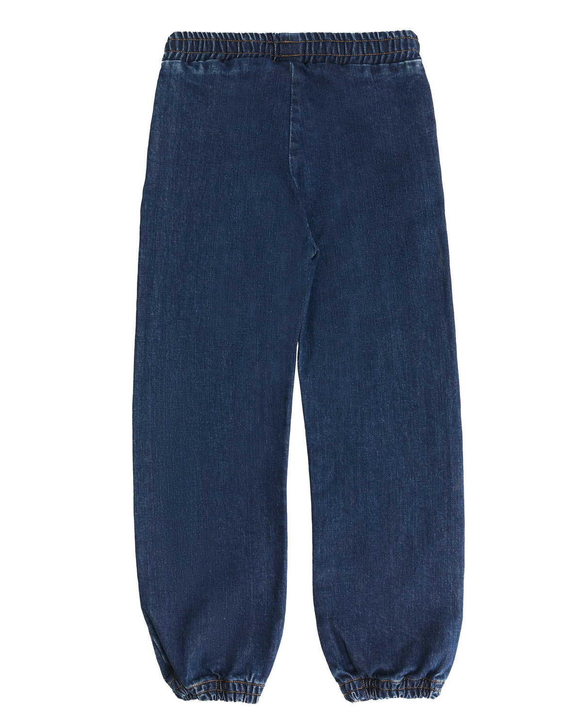 Kids Denim Jogger, Dark Slate Blue — Evermind, view 2
