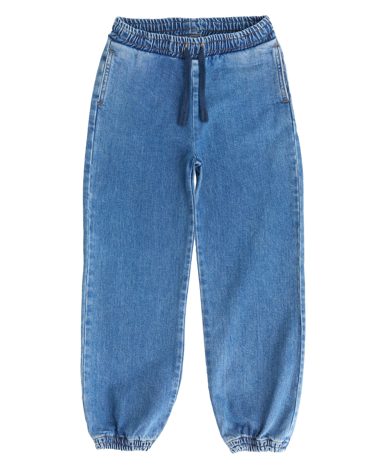 Kids Denim Jogger, Day Sky Blue — Evermind