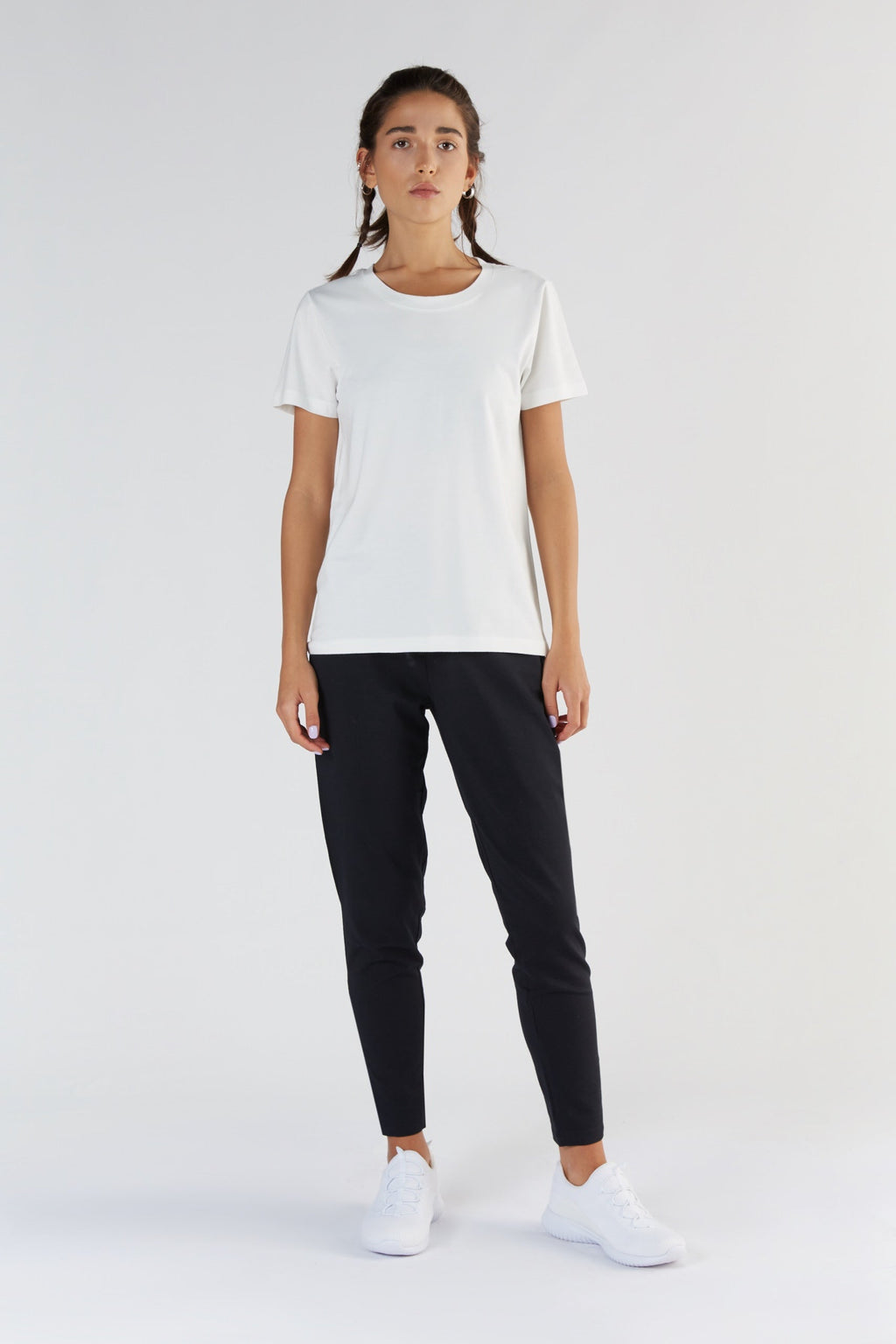 TENCEL™ Active Women's Short Sleeve Top, White