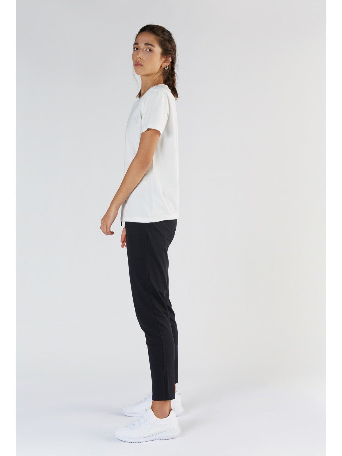 TENCEL™ Active Women's Short Sleeve Top, White