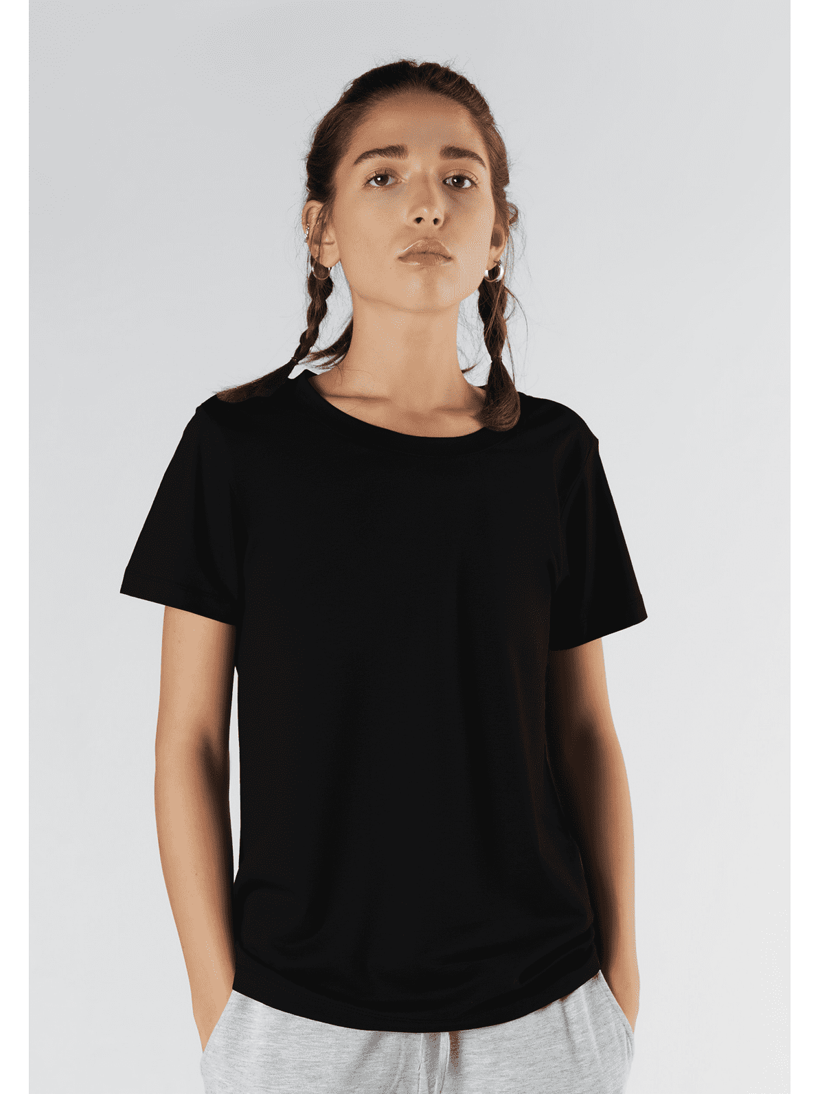 TENCEL™ Active Women's Short Sleeve Top, Black — True North
