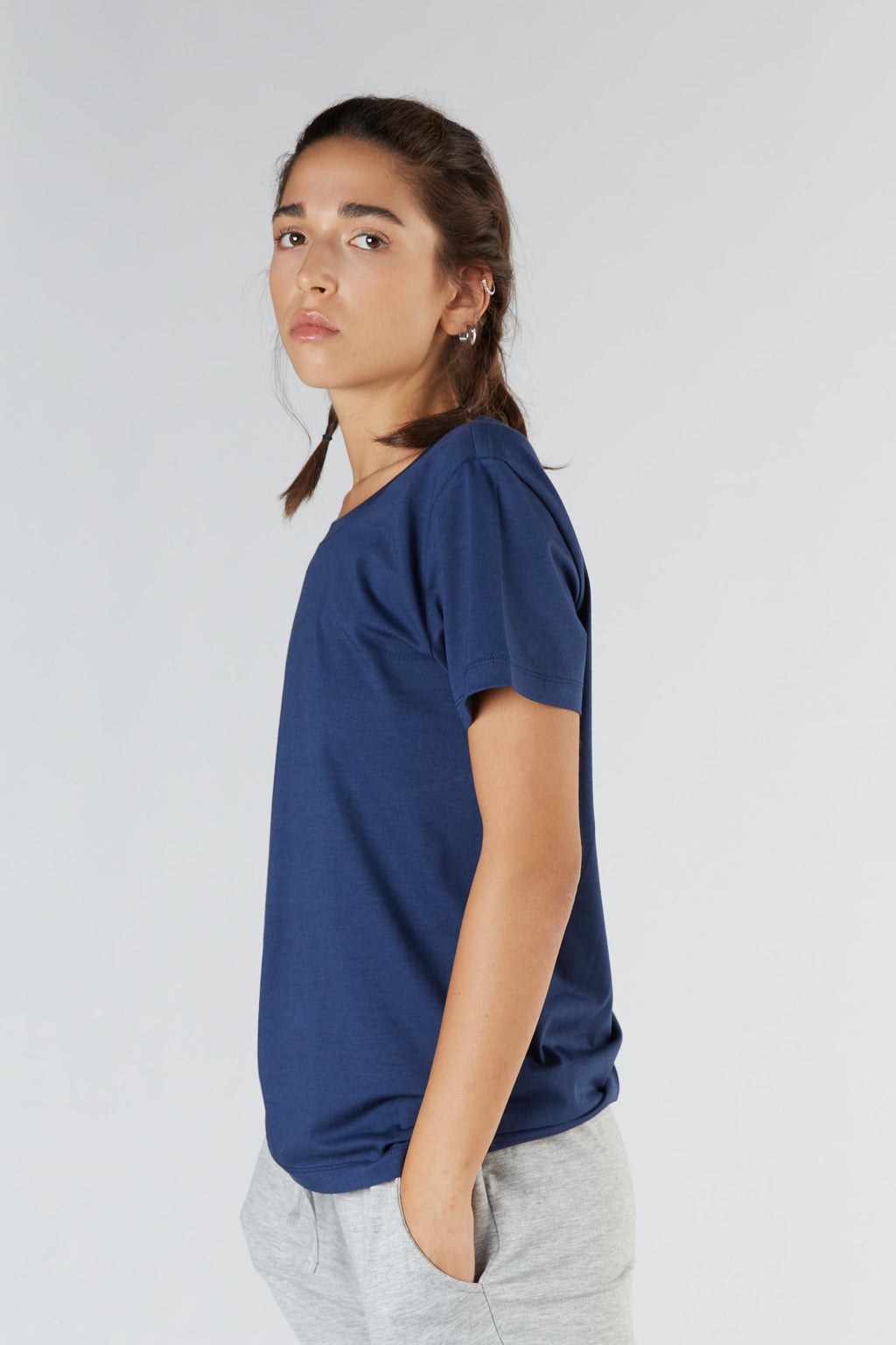 TENCEL™ Active Women's Short Sleeve Top, Navy