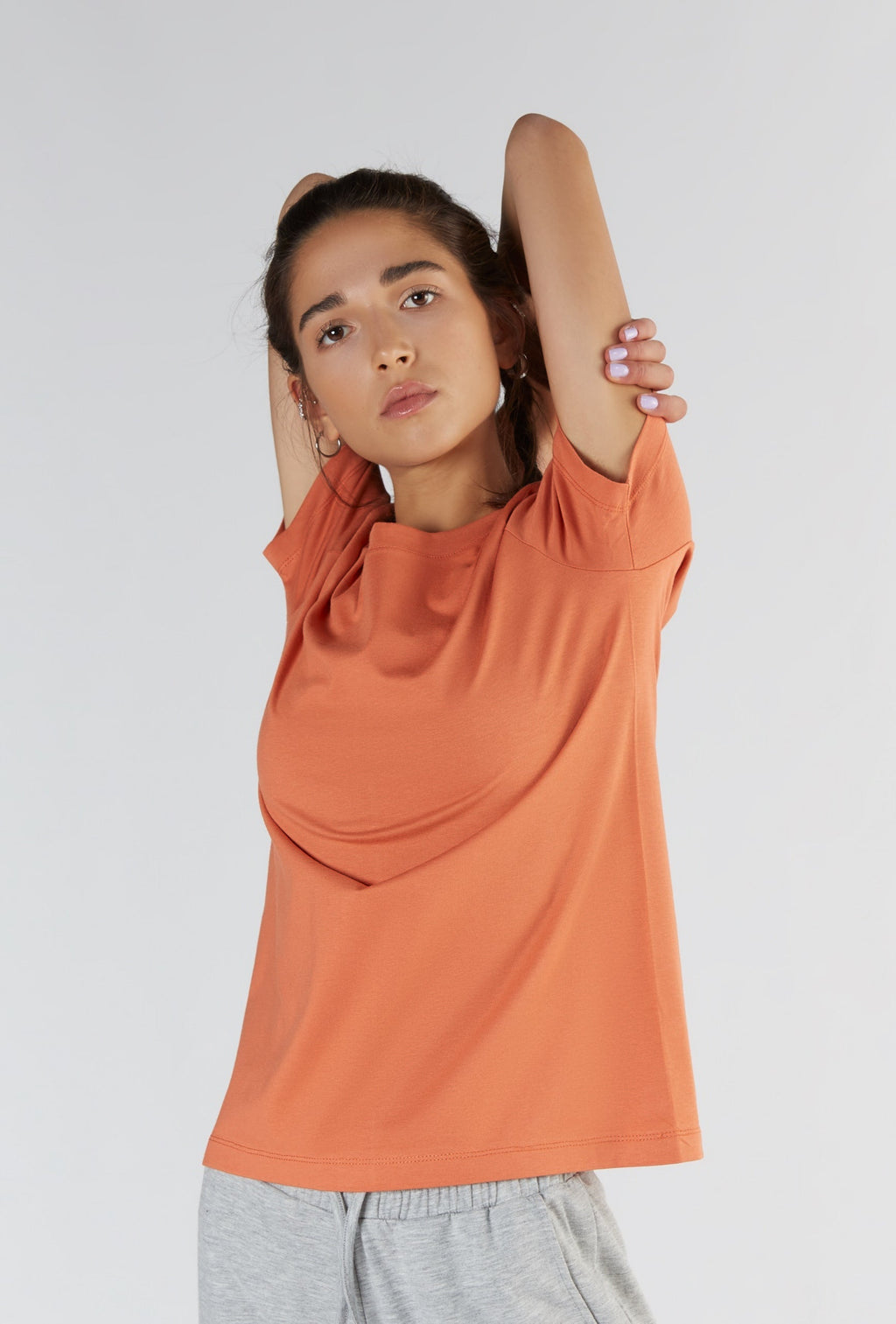 TENCEL™ Active Women's Short Sleeve Top, Soap Nut