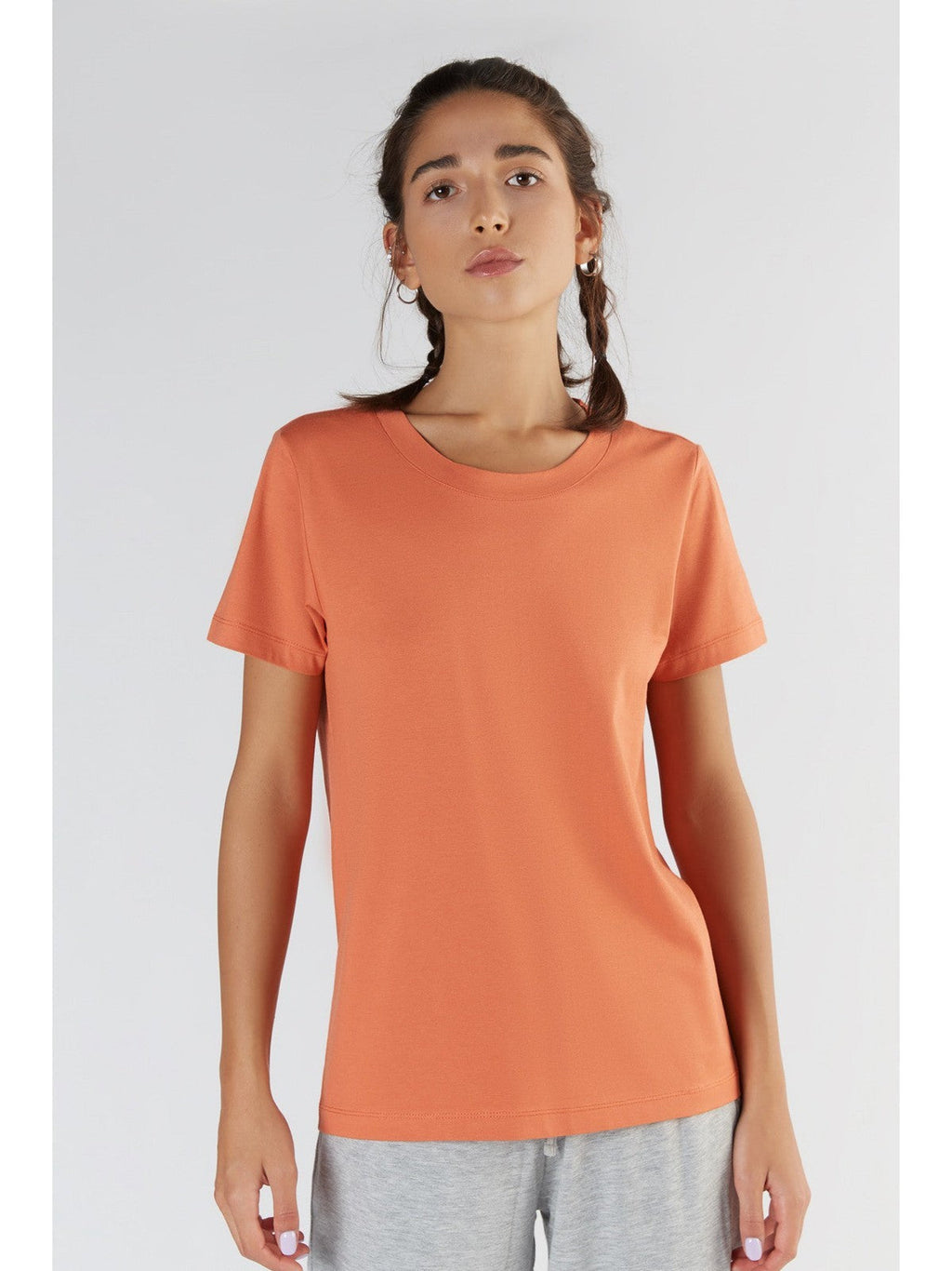 TENCEL™ Active Women's Short Sleeve Top, Soap Nut