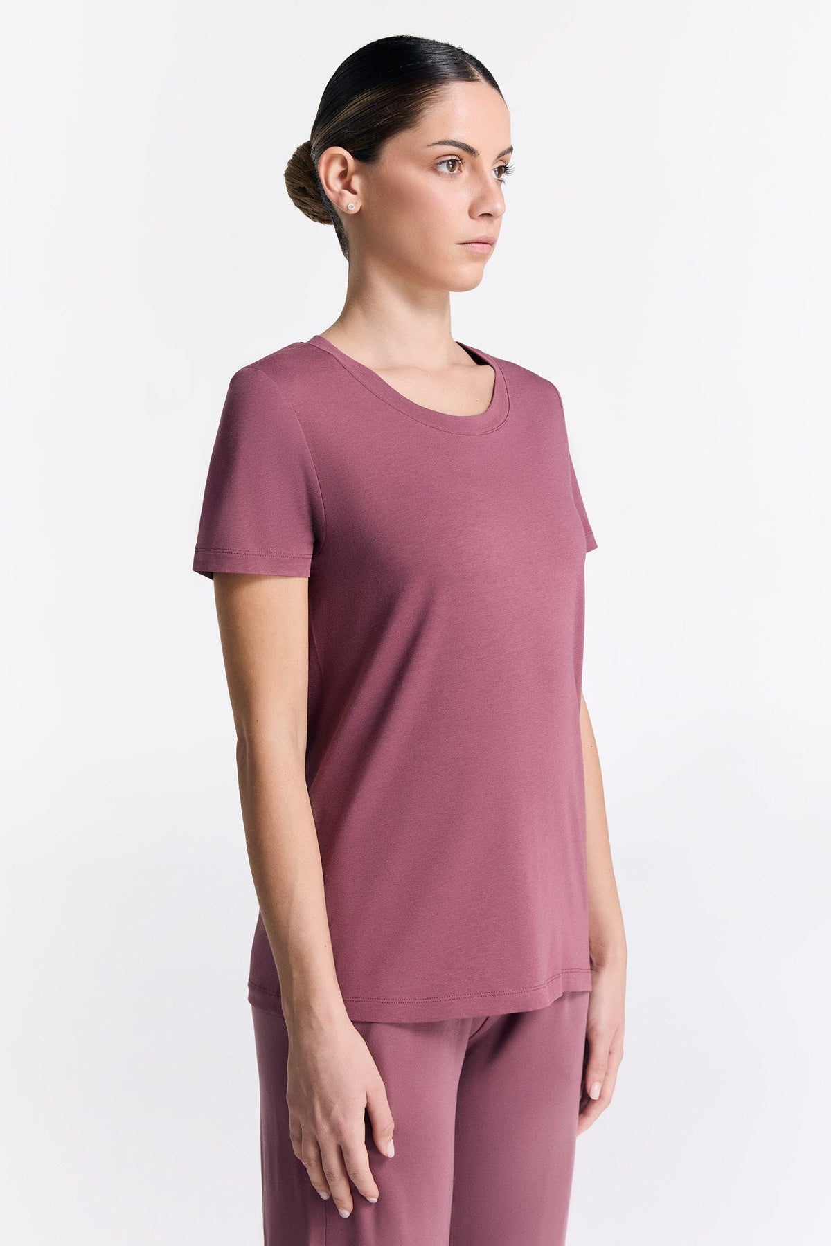 TENCEL™ Active Women's Short Sleeve Top, Nocturne — True North, view 2