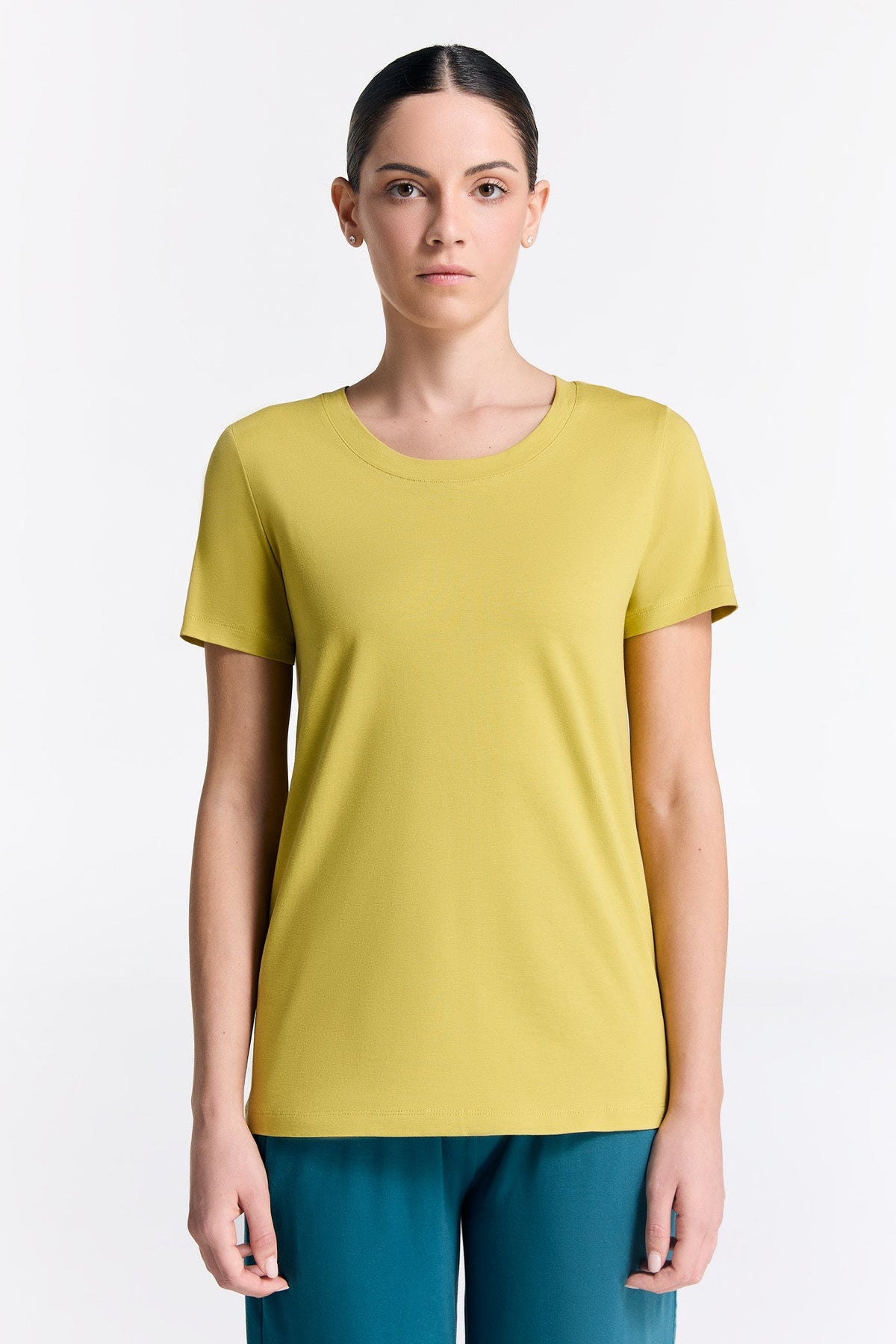 TENCEL™ Active Women's Short Sleeve Top, Lime — True North