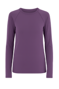 Women's Long Sleeve Top, Wineberry