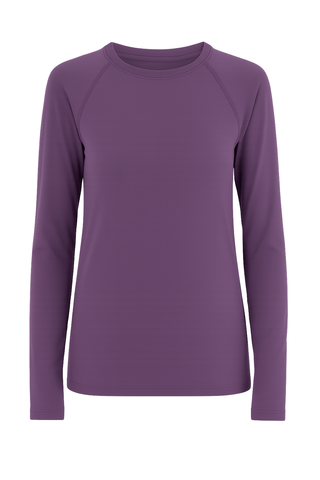 Women's Long Sleeve Top, Wineberry