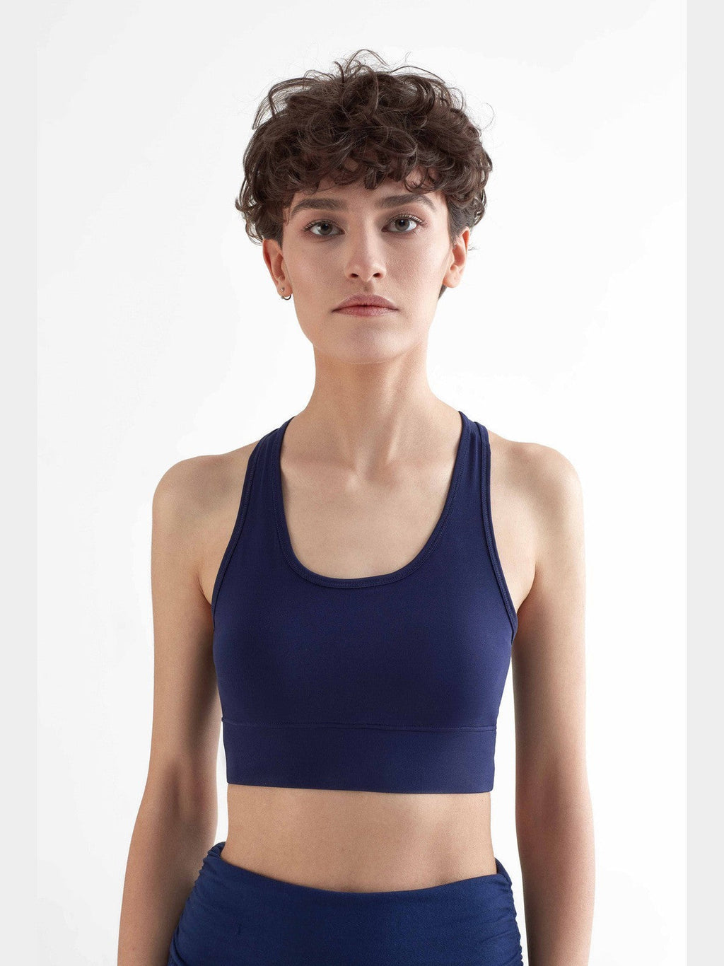 Women's Sport Bra Recycled, Navy