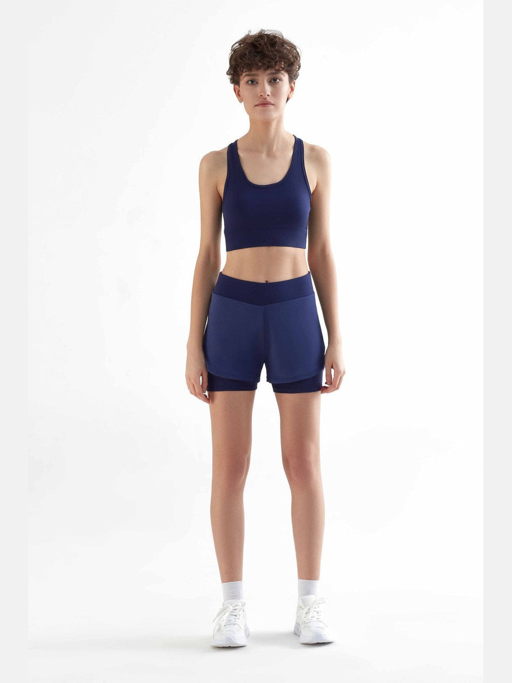 Women's Sport Bra Recycled, Navy