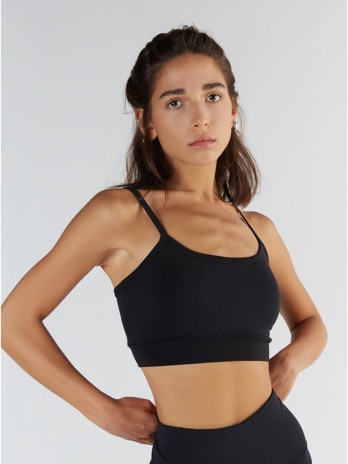 TENCEL™ Active Women's Bra Top, Black — True North