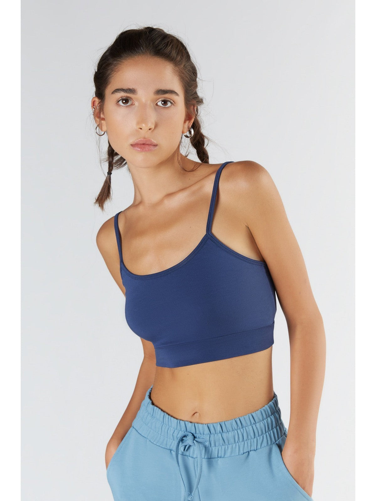 TENCEL™ Active Women's Bra Top, Navy