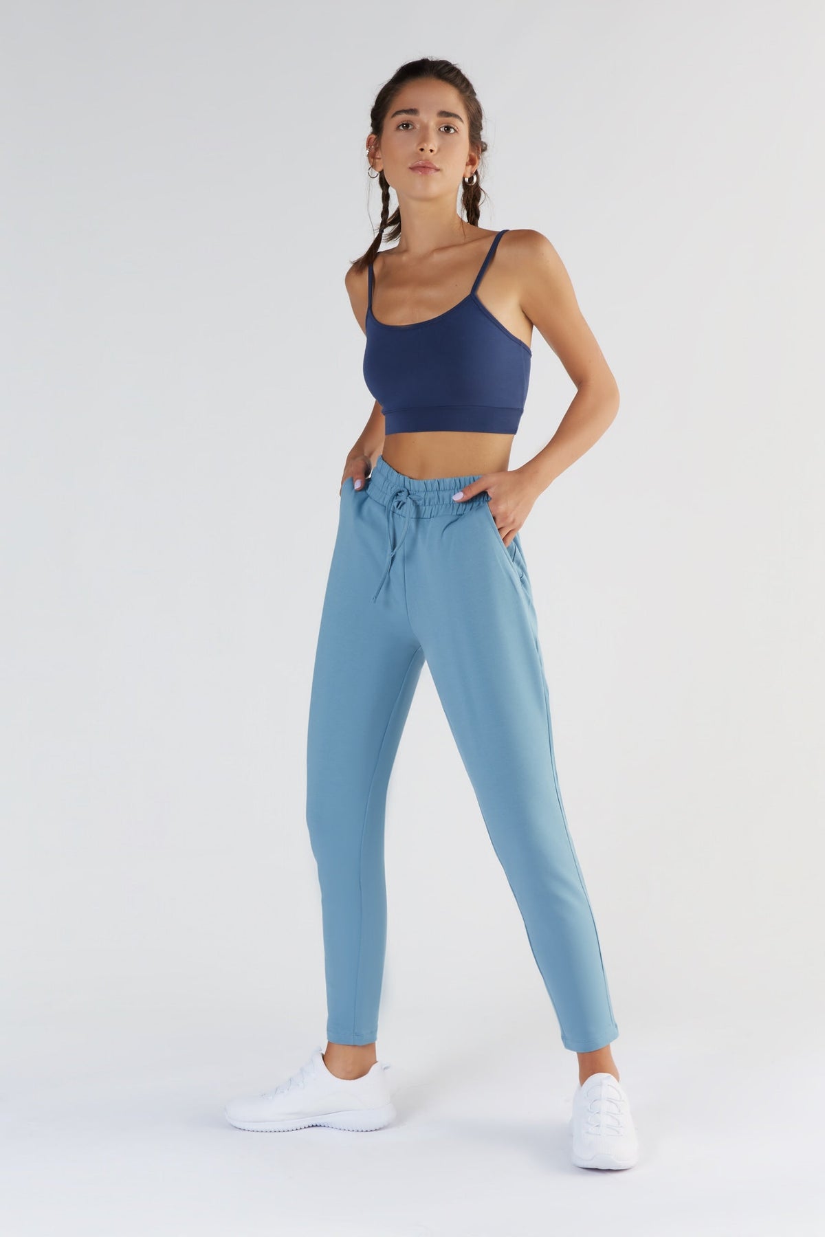TENCEL™ Active Women's Bra Top, Navy