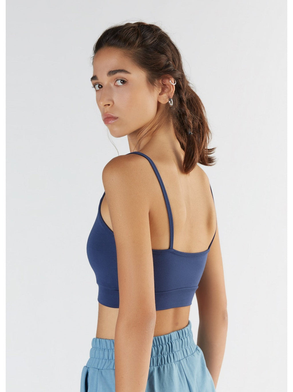 TENCEL™ Active Women's Bra Top, Navy