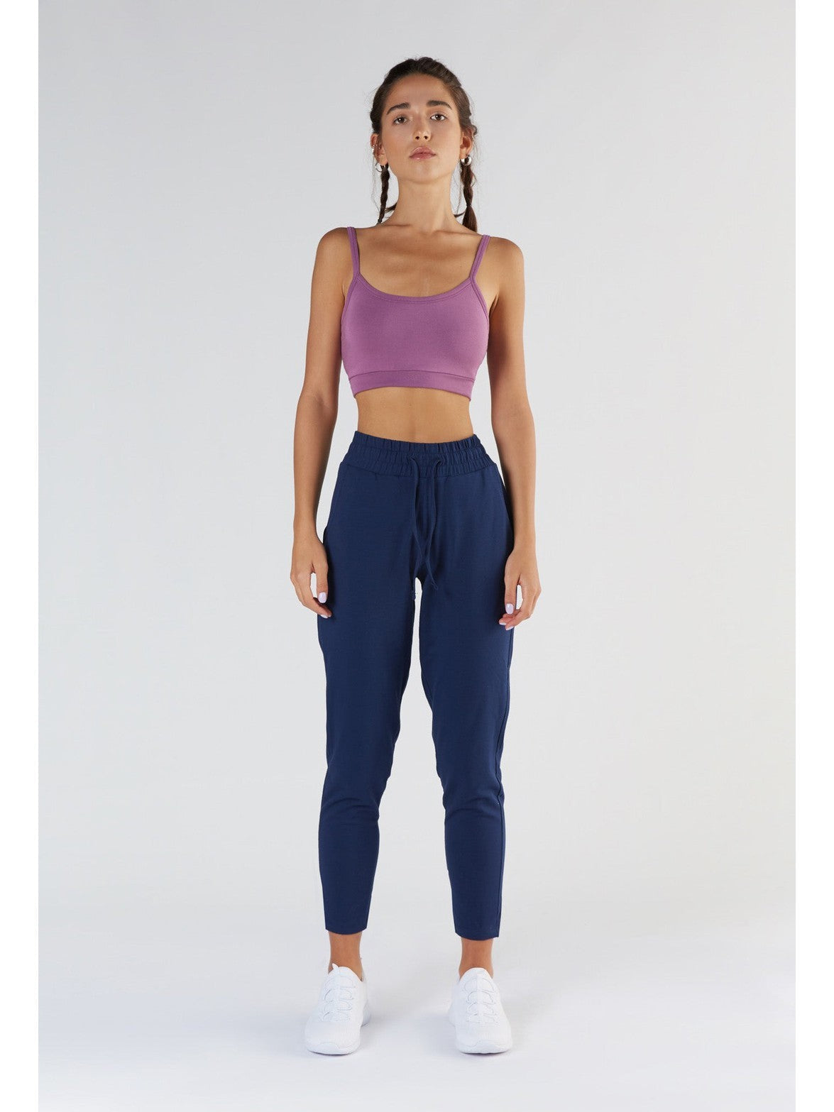 TENCEL™ Active Women's Bra Top, Purple Nitro — True North, view 5
