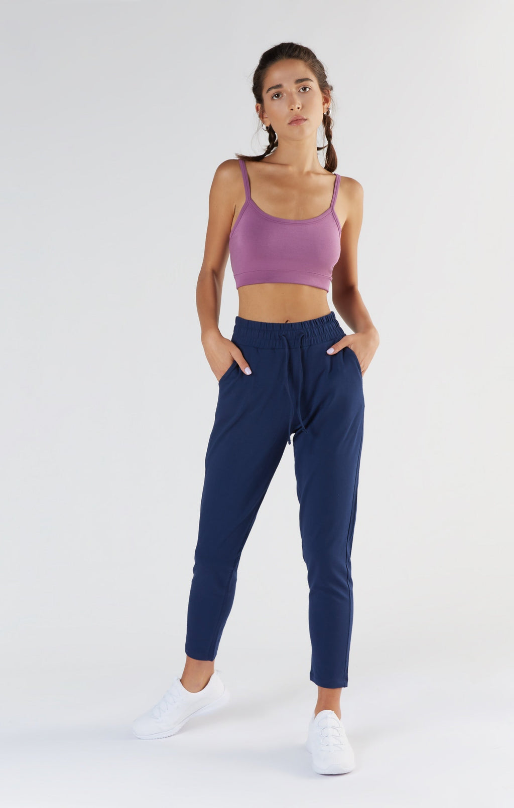 TENCEL™ Active Women's Bra Top, Purple Nitro