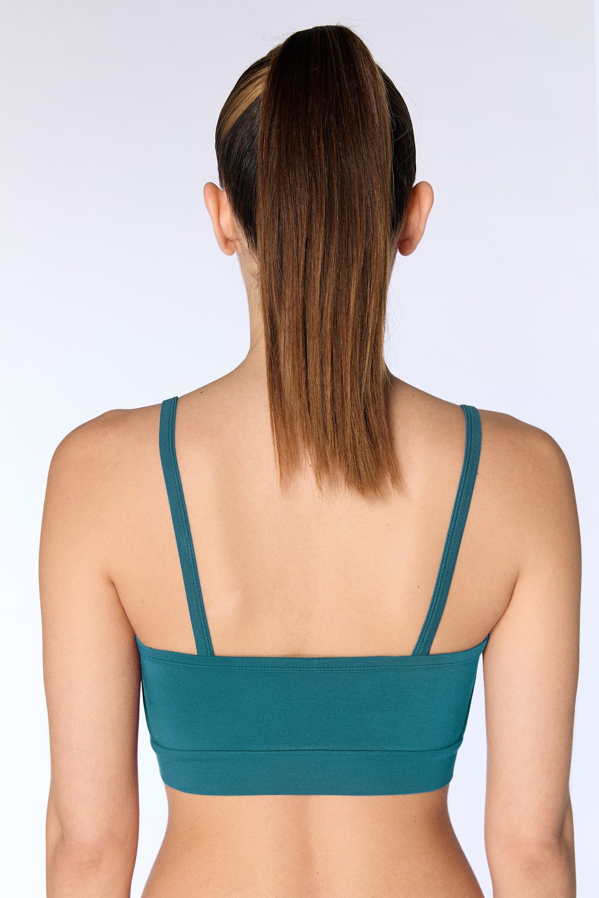 TENCEL™ Active Women's Bra Top, Dragonfly — True North, view 3