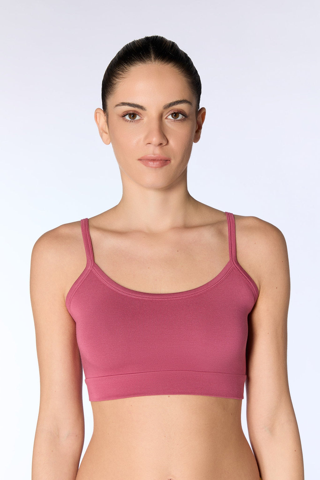 TENCEL™ Active Women's Bra Top - Rose Wine