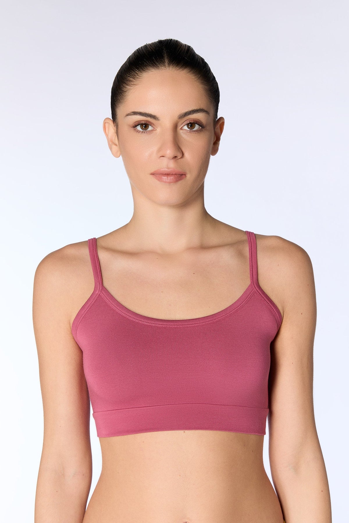 TENCEL™ Active Women's Bra Top Rose Wine — True North