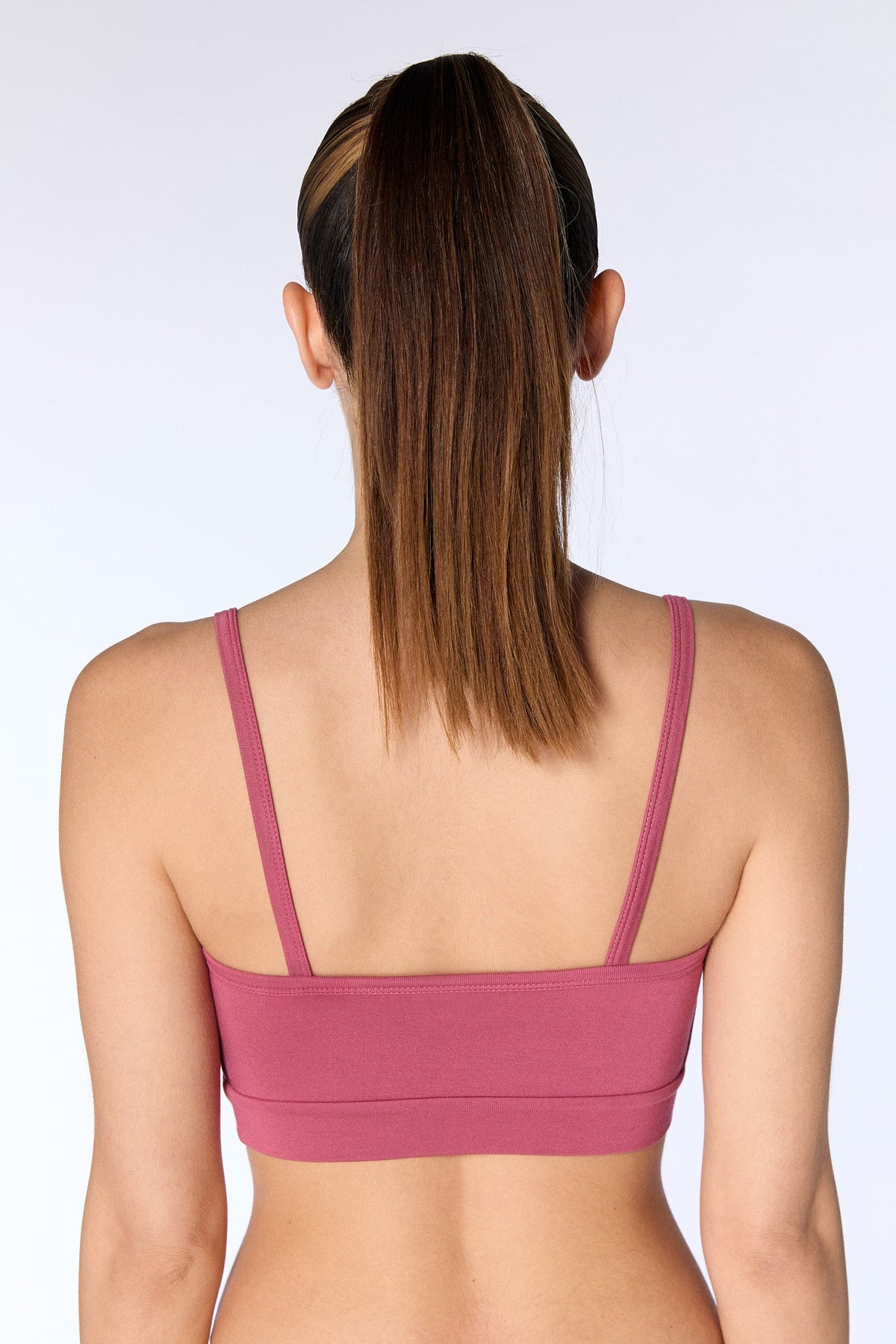 TENCEL™ Active Women's Bra Top - Rose Wine