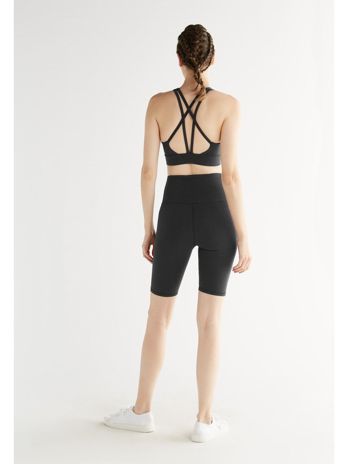 Women's Yoga Top Recycled, Black