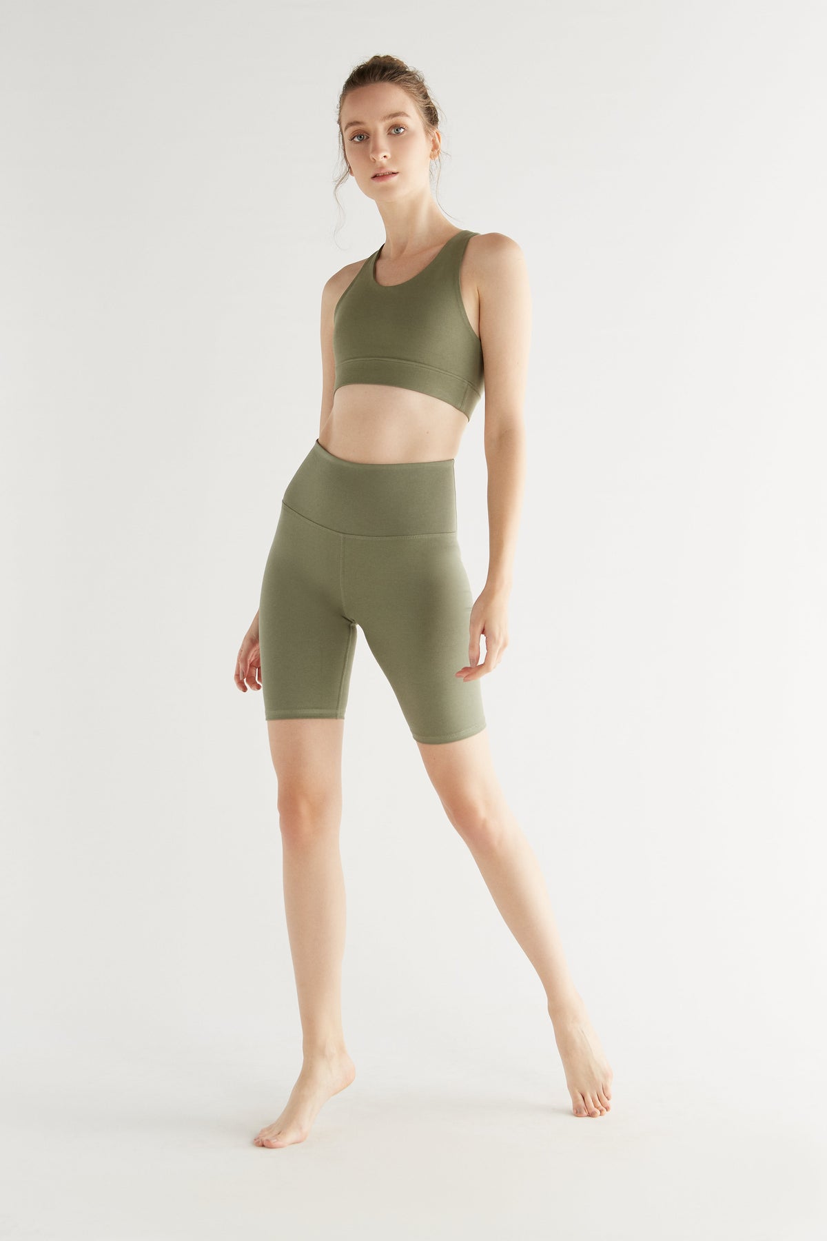 Women's Yoga Top Recycled, Light Green