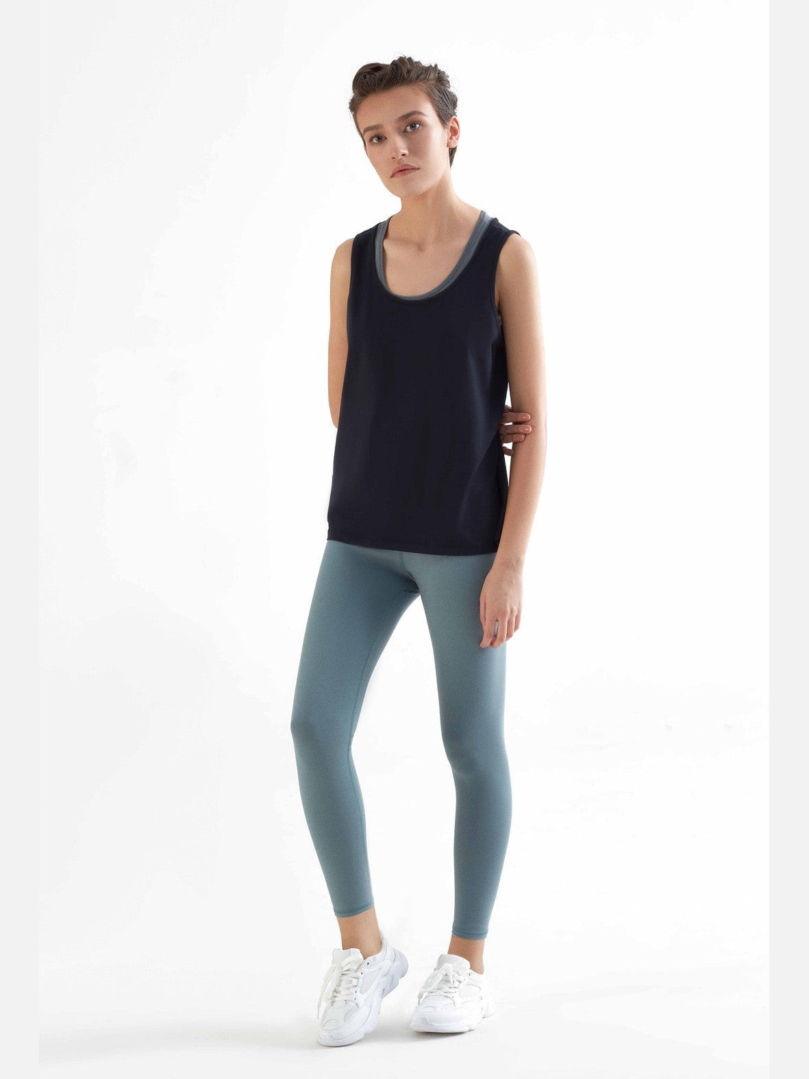 TENCEL™ Active Women's Top, Black — True North, view 3