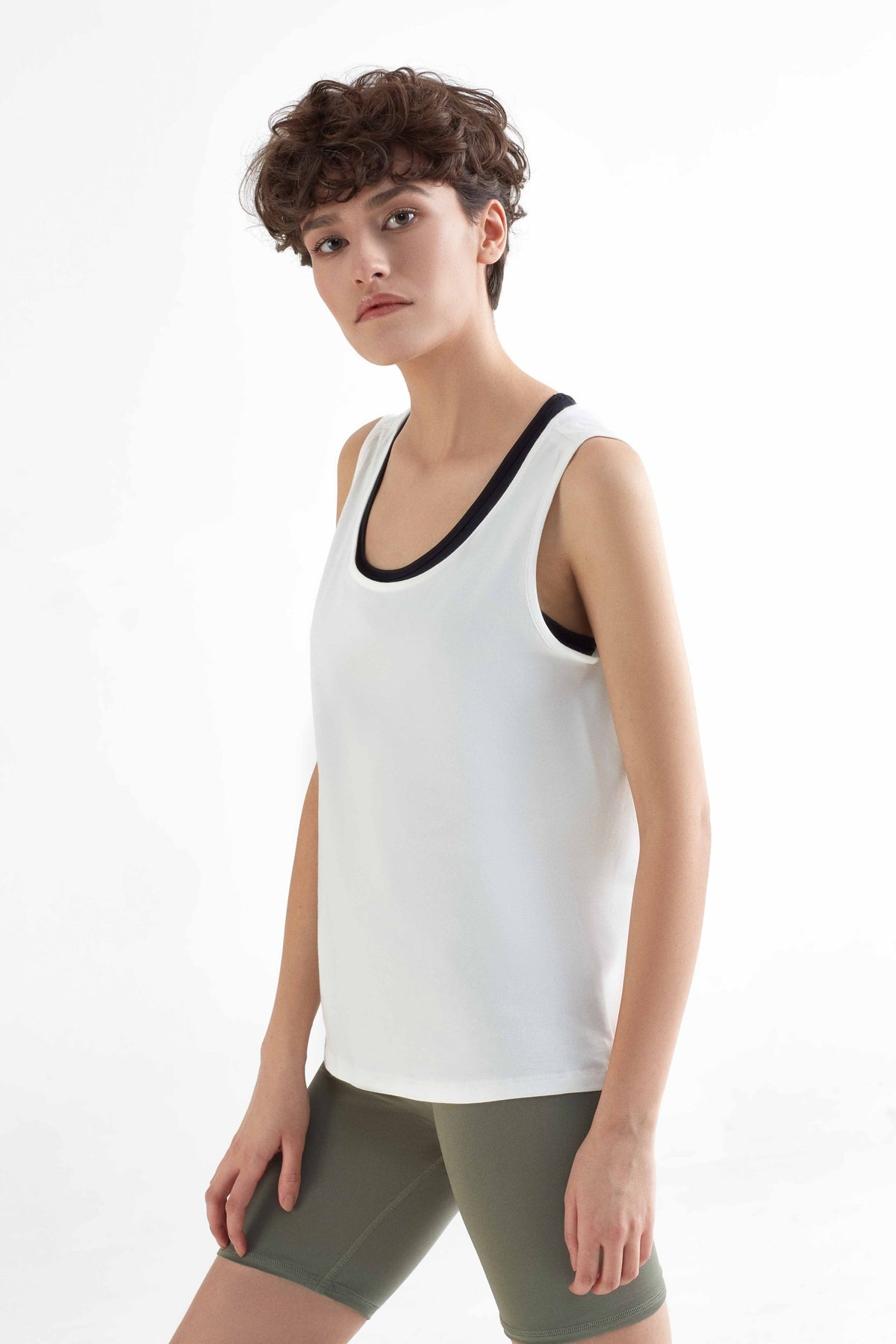 TENCEL™ Active Women's Top, White