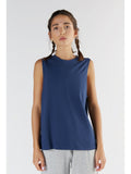 TENCEL™ Active Women's Top High Neck, Navy