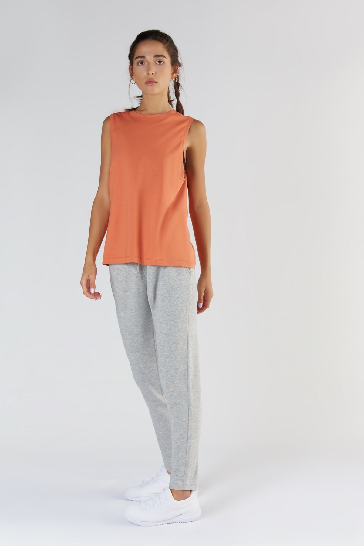 TENCEL™ Active Women's Top High Neck, Soap Nut